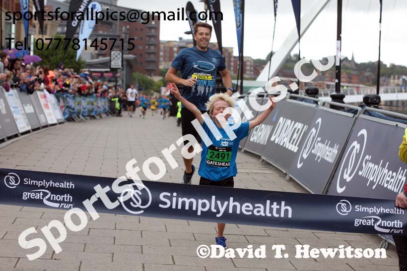 Simplyhealth Mini Great North Run. Photo: David T. Hewitson/Sports for All Pics